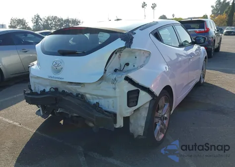 2016 Hyundai Veloster из США, поврежденный, VIN KMHTC6ADXGU292697